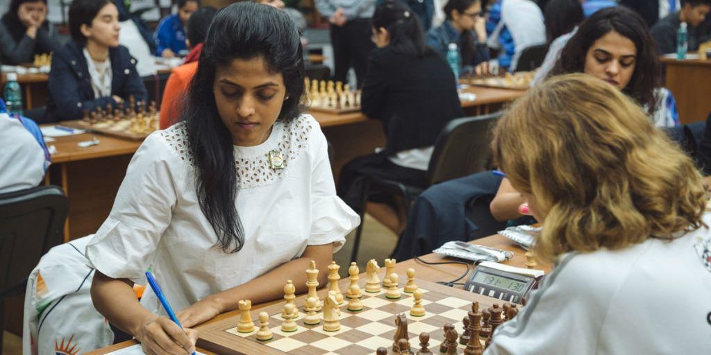 FIDE Women's Grand Prix: Harika Dronavalli starts campaign with a draw  against Swedish veteran Pia Cramling-Sports News , Firstpost