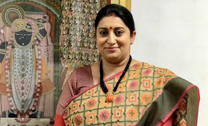 Smriti Z Irani. Twitter/@smritiirani