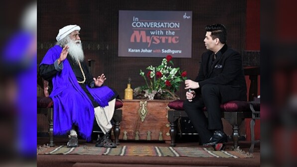 Karan Johar's conversation with Jaggi Vasudev was a spiritual spin on Koffee With Karan