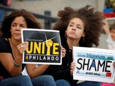 Protests against Jeronimo Yanez. Reuters