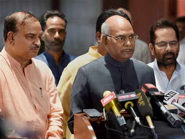 Presidential Election 2017: Ram Nath Kovind to start nation-wide tour from Uttar Pradesh on 25 June Presidential Election 2017: Ram Nath Kovind to start nation-wide tour from Uttar Pradesh on 25 June
