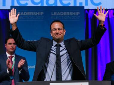 Brexit: Ireland prime minister Leo Varadkar meets Theresa May for bilateral talks