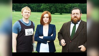 Lindsay Lohan, Rupert Grint reunite for season two of comedy series Sick Note