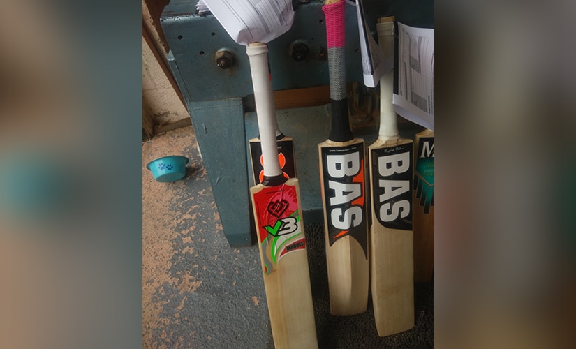 The Indian women's cricket team's bats. Firstpost/Snehal Pradhan