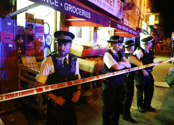 Police said in a statement there were "a number of casualties". Reuters