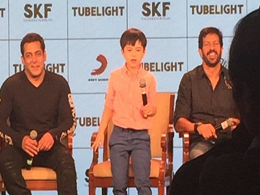 Tubelight: Journalist assumes Arunachal Pradesh's Matin Rey Tangu to be Chinese, receives flak Tubelight: Journalist assumes Arunachal Pradesh's Matin Rey Tangu to be Chinese, receives flak