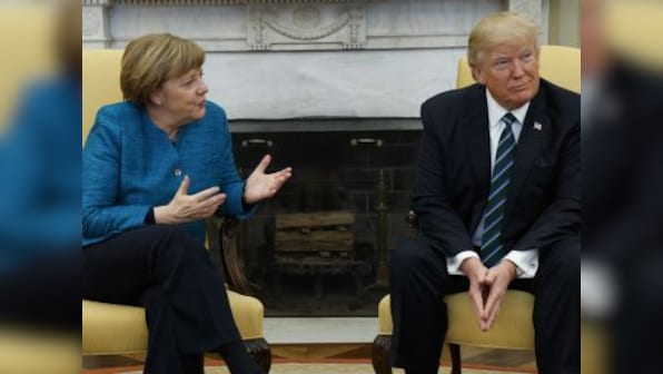 German envoy to US Peter Wittig downplays tensions between Donald Trump and Angela Merkel
