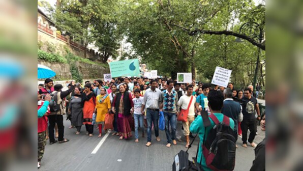 Thousands march barefoot in Nainital to raise awareness, save depleting Naini lake