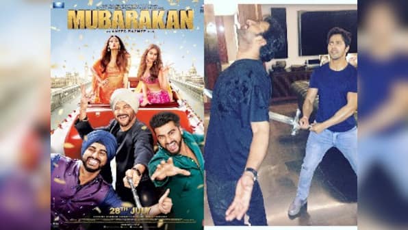 Mubarakan's poster; Varun Dhawan's Kattappa moment with Baahubali Prabhas: Social Media Stalkers' Guide