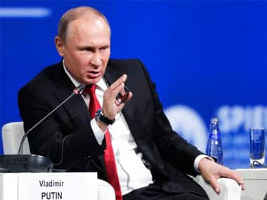 File image of Russian president Vladimir Putin. AP