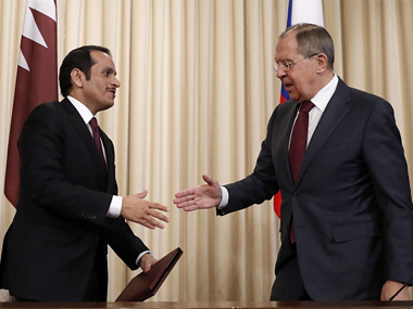 Qatar crisis: Russian minister Sergey Lavrov to meet Gulf nation's foreign minister Qatar crisis: Russian minister Sergey Lavrov to meet Gulf nation's foreign minister