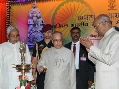 File image of Ram Nath Kovind (first from right). Getty Images