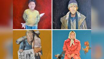 Donald Trump as a refugee? Syrian artist portrays world leaders in as vulnerable migrants