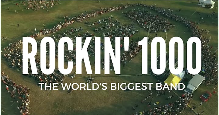 Watch: The world's biggest band Rockin' 1000 and its founder Fabio Zaffagnini