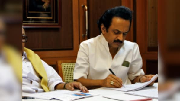 AIADMK merger: MK Stalin urges Tamil Nadu governor to direct Palaniswamy to prove majority in floor test
