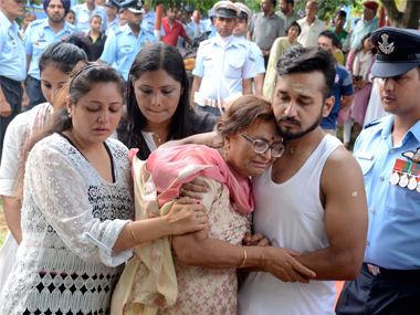 Sukhoi jet crash: Mortal remains of Squadron Leader D Pankaj cremated in Assam Sukhoi jet crash: Mortal remains of Squadron Leader D Pankaj cremated in Assam