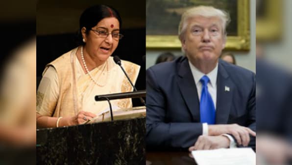 Sushma Swaraj slams Donald Trump's charge, says India did not sign Paris Climate Agreement for benefits