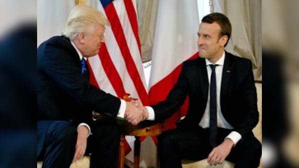 Emmanuel Macron says 'an ally must be reliable' after Donald Trump pulls US troops out of Syria