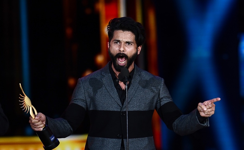 Winner of Best Performance in a Leading Role - Male, Shahid Kapoor for