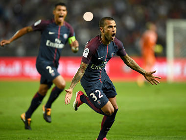 French Super Cup: Dani Alves powers Paris Saint-Germain to victory over Monaco French Super Cup: Dani Alves powers Paris Saint-Germain to victory over Monaco