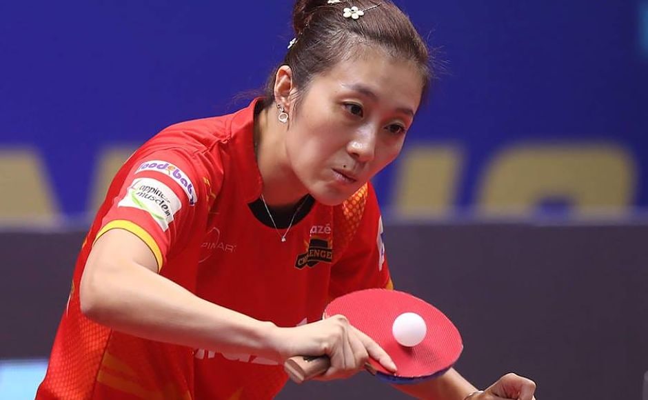 Han Ying then won against Pooja Sahasrabudhe in straight games. UTT Han Ying then won against Pooja Sahasrabudhe in straight games. UTT