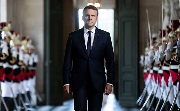 Emmanuel Macron address both houses of French Parliament, says country ready for 'radically new path'