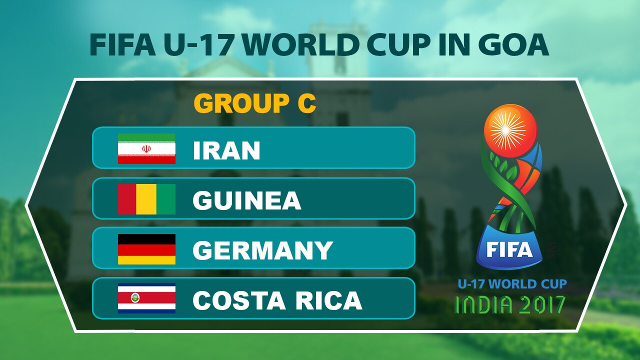FIFA U17 World Cup 2017 Goa to host Germany and Iran, as fans also look forward to Brazil's