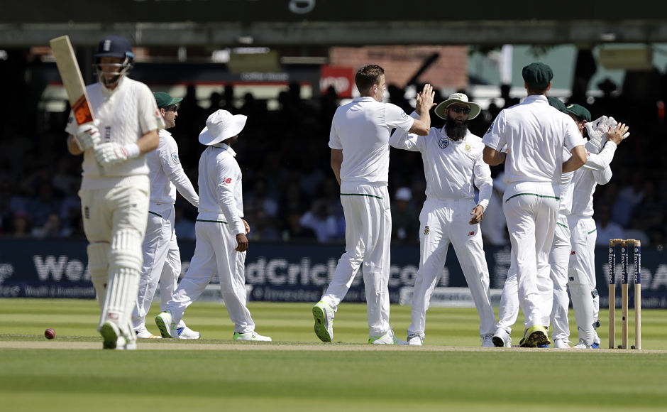 Day 2 started with South Africa's Morne Morkel taking the wicket of England captain Joe Root. who fell 10 short of a double hundred. AP