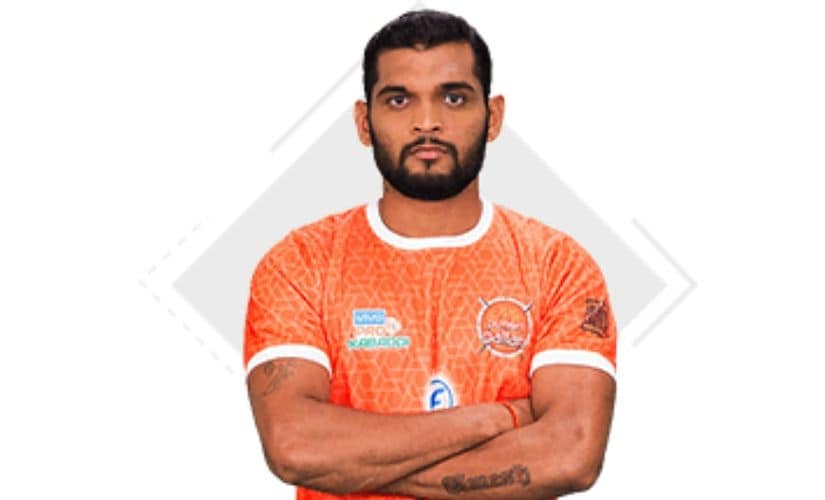 Puneri Paltan's Umesh Mhatre. Imge courtesy: www.prokabaddi.com