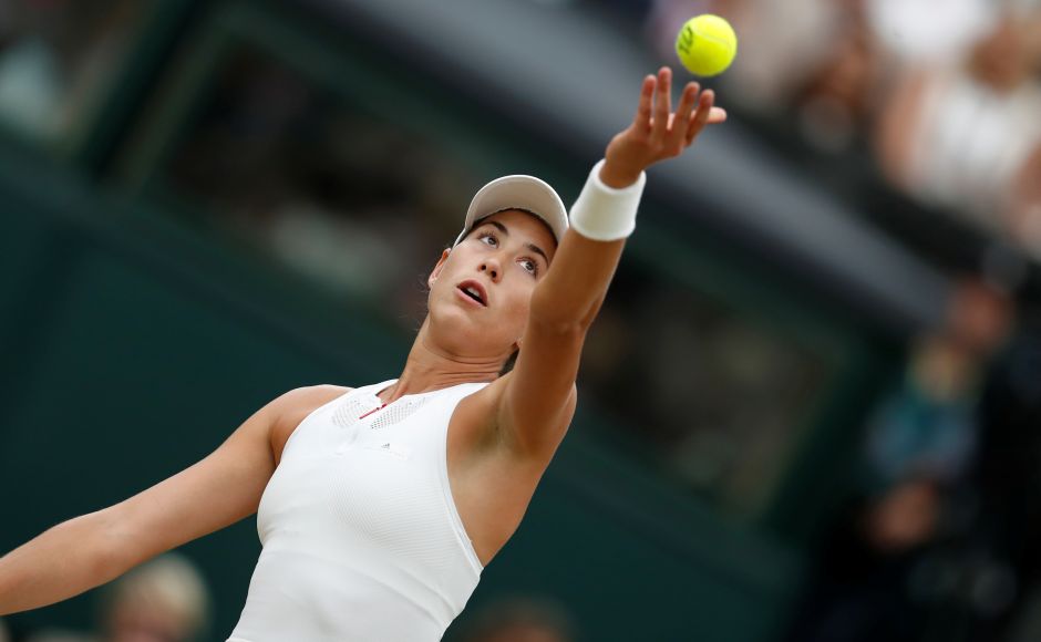 But Muguruza showed an almost iron will not to give an inch and soon met fire with fire. Reuters But Muguruza showed an almost iron will not to give an inch and soon met fire with fire. Reuters