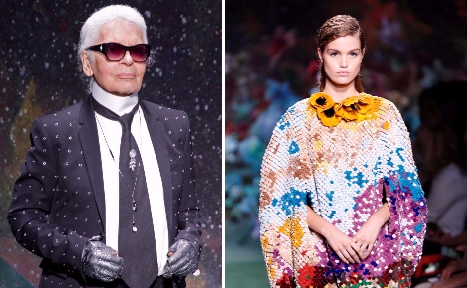 Karl Lagerfeld, Jean Paul Gaultier present collections at Paris Haute ...