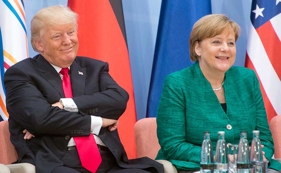 It acknowledged Trump's decision to go his own way on taking the United States out of the 2015 Paris Climate Accord. The declaration also stated for the first time the right of countries to protect their markets with It acknowledged Trump's decision to go his own way on taking the United States out of the 2015 Paris Climate Accord. The declaration also stated for the first time the right of countries to protect their markets with