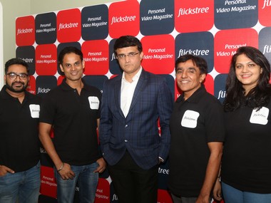 Sourav Ganguly to pitch in funds to drive startup co Flickstree, a curated video platform Sourav Ganguly to pitch in funds to drive startup co Flickstree, a curated video platform