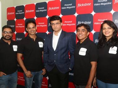 Sourav Ganguly to pitch in funds to drive startup co Flickstree, a curated video platform