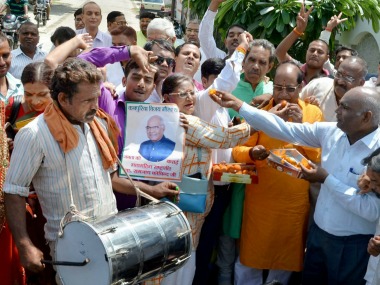 Presidential Election 2017: Ram Nath Kovind's village, Paraunkh in Uttar Pradesh, celebrates his win Presidential Election 2017: Ram Nath Kovind's village, Paraunkh in Uttar Pradesh, celebrates his win