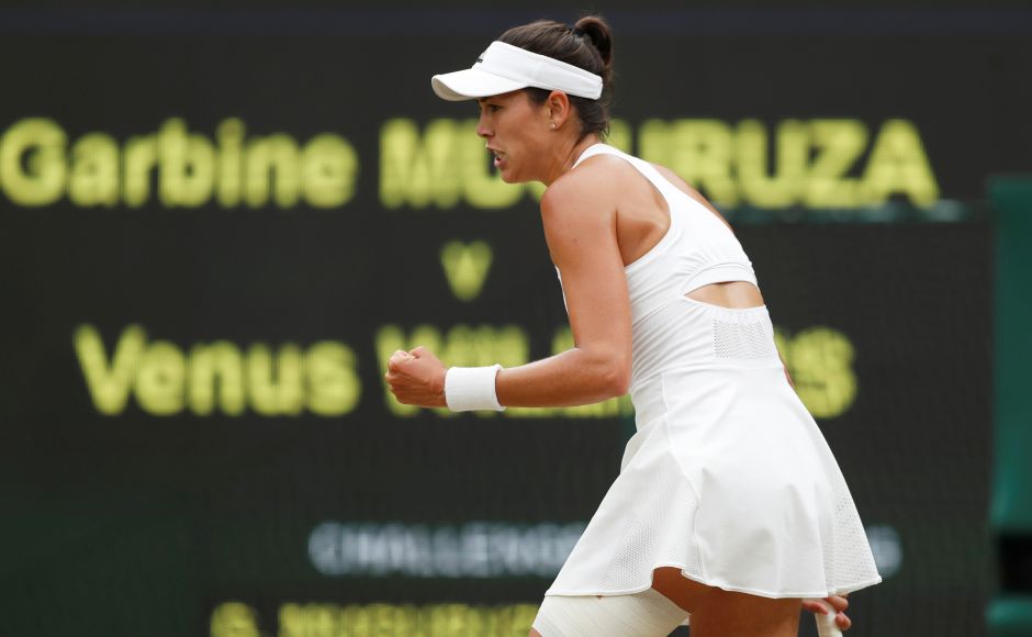 Muguruza took the first set by breaking Venus for 7-5 with some aggressive tennis. Reuters Muguruza took the first set by breaking Venus for 7-5 with some aggressive tennis. Reuters