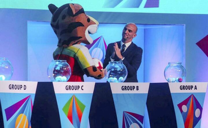 Draw ceremony for the 2017 FIFA Under-17 World Cup in India Draw ceremony for the 2017 FIFA Under-17 World Cup in India