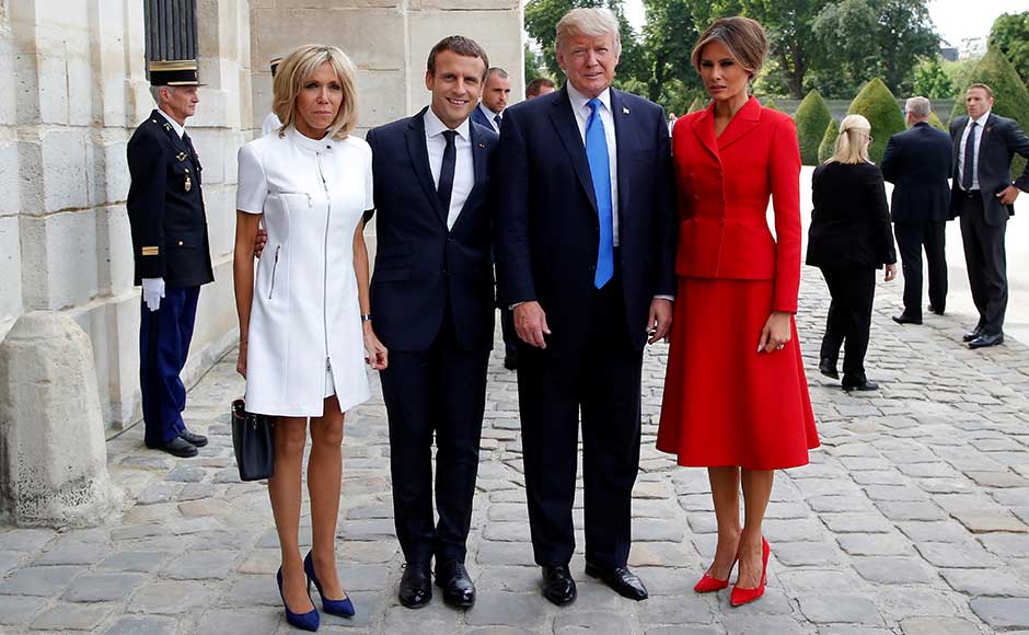 Their talks are expected to focus on joint efforts to combat the Islamic State group in Iraq and Syria, where American and French troops are in action. Reuters Their talks are expected to focus on joint efforts to combat the Islamic State group in Iraq and Syria, where American and French troops are in action. Reuters