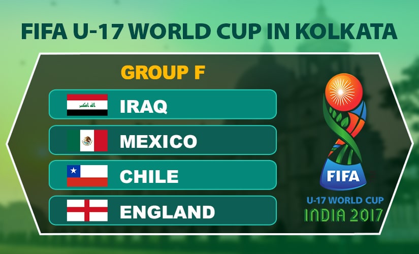 FIFA U-17 World Cup 2017: Kolkata to host Group of Death featuring England, Chile and Mexico