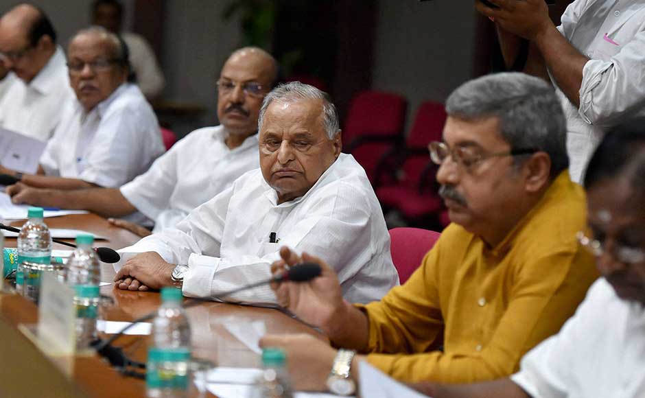 However, no one from either the JDU or the Trinamool Congress was present. While JDU skipped the meeting citing a busy schedule, TMC had announced it would boycott the meeting amid recriminations with BJP over violence in West Bengal. However, TMC's MP Kalyan Banerjee did attend the meeting. PTI However, no one from either the JDU or the Trinamool Congress was present. While JDU skipped the meeting citing a busy schedule, TMC had announced it would boycott the meeting amid recriminations with BJP over violence in West Bengal. However, TMC's MP Kalyan Banerjee did attend the meeting. PTI