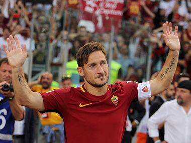 Laureus World Sports Awards, Best Sporting Moment August nominees: Francesco Totti's farewell