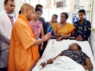 Lucknow gangrape survivor attacked with acid for fourth time; met Yogi Adityanath in March Lucknow gangrape survivor attacked with acid for fourth time; met Yogi Adityanath in March