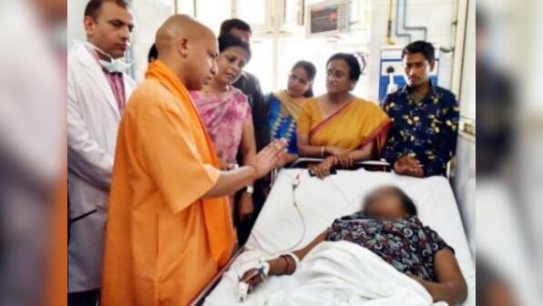 Lucknow gangrape survivor attacked with acid for fourth time; met Yogi Adityanath in March