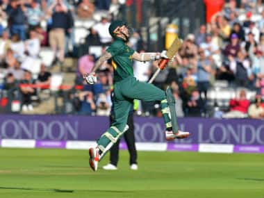 Alex Hales celebrates after guiding Nottinghamshire to Royal London One-Day Cup title. Twitter: @TrentBridge