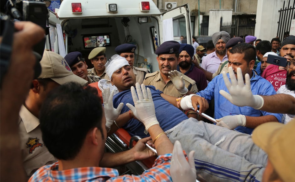 Union home minister Rajnath Singh also spoke to Jammu and Kashmir governor NN Vohra and Chief Minister Mehbooba Mufti and took stock of the situation following the incident. Officials said the victims belonged to different states. AP Union home minister Rajnath Singh also spoke to Jammu and Kashmir governor NN Vohra and Chief Minister Mehbooba Mufti and took stock of the situation following the incident. Officials said the victims belonged to different states. AP