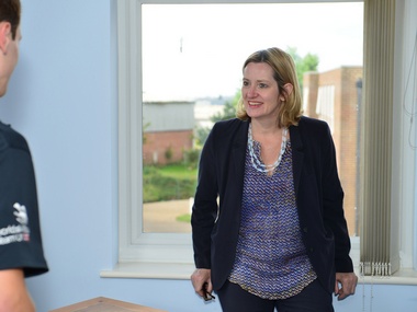 Britain's interior minister urges Silicon Valley to increase its efforts in fighting extremist content Britain's interior minister urges Silicon Valley to increase its efforts in fighting extremist content