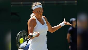 Wimbledon 2017: Victoria Azarenka continues comeback after childbirth with easy win over Elena Vesnina