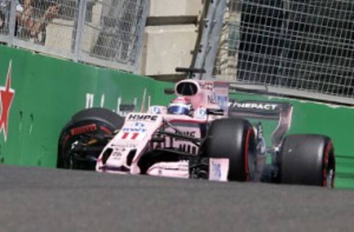 Azerbaijan Grand Prix: War of words continues between Force India's Sergio Perez and Esteban Ocon