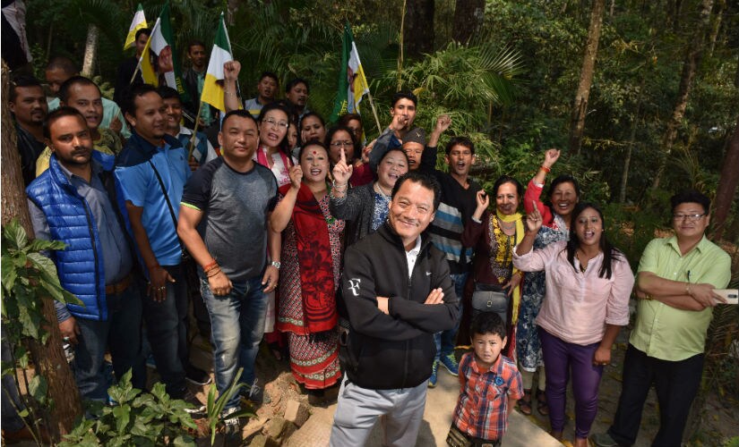 Bimal Gurang is spearheading the Gorkhaland movement. Getty images