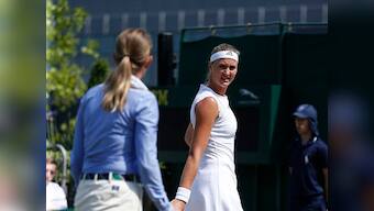 Wimbledon 2017: Kristina Mladenovic, Alison Riske cite 'hole in the court' for wanting to quit